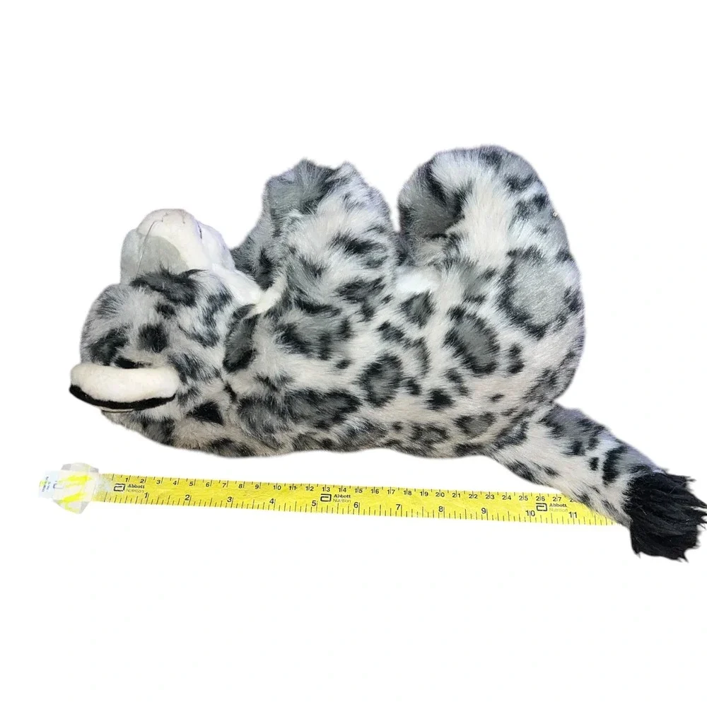 Wild Republic Cuddlekins Babies Snow Leopard Plush Stuffed Animal 11 Inch NWT - Picture 5 of 6